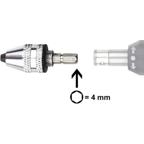 Acheter Mandrin miniature à serrage automatique, accessoires pour Mini  perceuse électrique 0.3-3.4mm