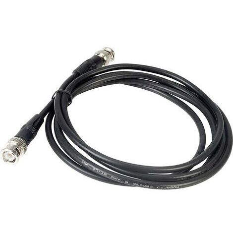 TRU COMPONENTS 16-0340 Cordon de mesure BNC 2.00 m noir Q762742 (1/3)