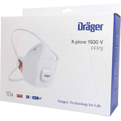 Masque jetable anti-particules X-plore® 1930 FFP3 - DRAGER