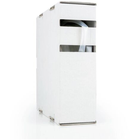 Hongshang 12007 Gaine thermorétractable sans colle transparent 9 mm 3 mm Taux de retreint:3:1 5 m (1/2)