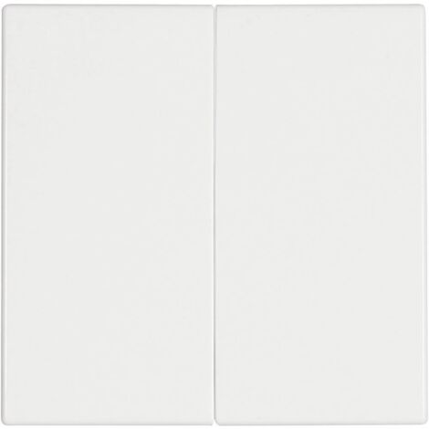 Interrupteur double étanche pour gamme Jung LS 995 WW blanc-alpin – Pour chantiers humides – Installation facile – 1 pc
