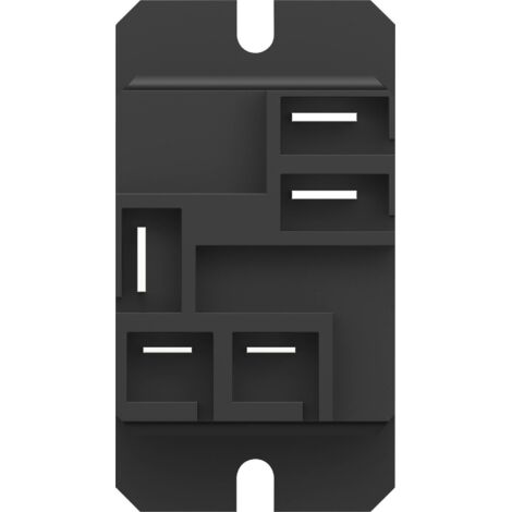 Boîtier pour contacts mâles série DTM TE Connectivity DTM04-2P-P007 Nbr total de pôles 2 1 pc(s) (1/5)