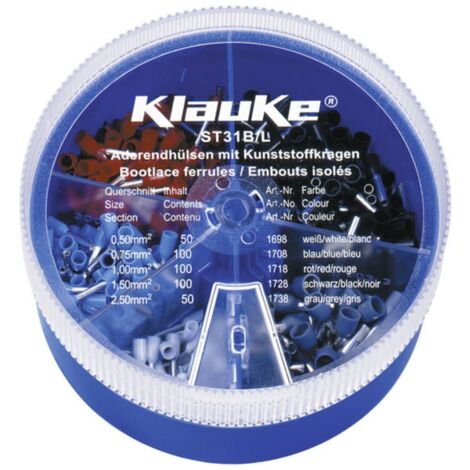 ASSORTIMENT DEMBOUTS SIMPLES KLAUKE ST31B 1 PARTIES (1/2)
