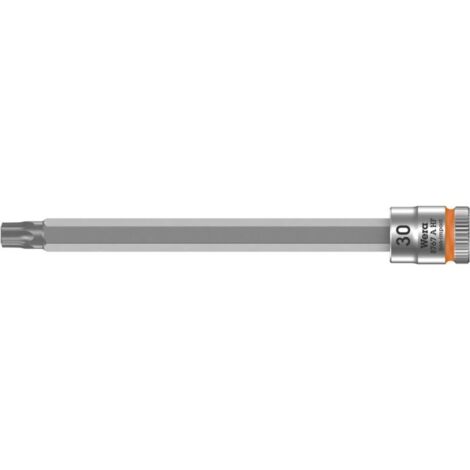 Wera 8767 A 05003370001 6 pans intérieurs (TX) Douille-embout T 30 1/4 (6.3 mm)