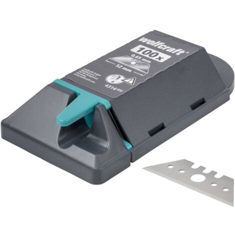 Wolfcraft 4314000 Lames trapézoïdales Profi 0,65 x 52 mm 100 pc(s) C262791 (1/3)