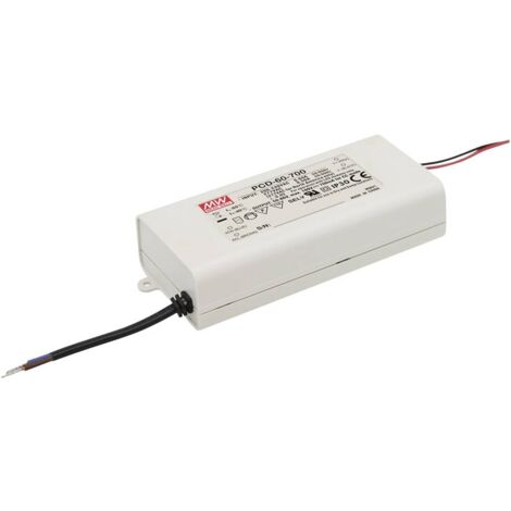 Driver LED Mean Well PCD-60-500B 65-115 V DC 500 mA