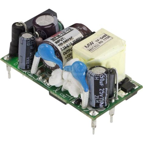 Mean Well MFM-10-5 Alimentation CA/CC pour circuits imprimés 5 V/DC 2 A 10 W C269021