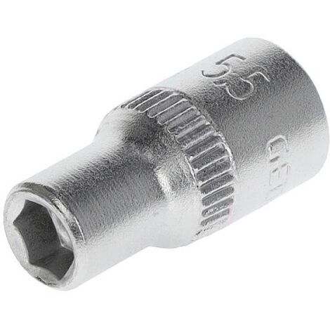 Embout de clé à douille 20 1/4 pouce, 6 pans, SW 5,5 mm, longueur 25 mm (1/5)