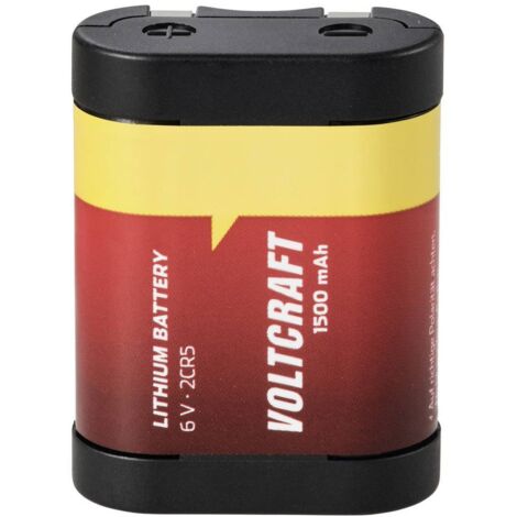 VOLTCRAFT Pile photo 2CR5 lithium 1500 mAh 6 V 1 pc(s) R680122 (1/4)