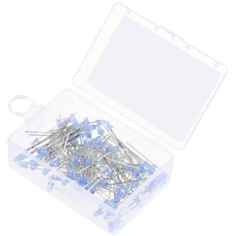 TRU COMPONENTS LED bleu rond 3 mm 2500 mcd 30 ° 20 mA 2.7 V, 3.4 V