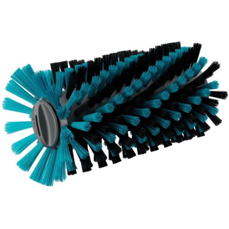 GARDENA Brosse rouleau à poils durs. Pour nettoyeurs de terrasse Patio et Universal. Nettoyage des sols en pierre et saletés tenaces. (14849-20) (1/5)