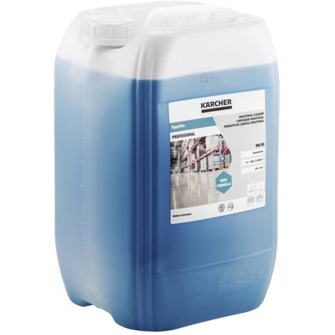 Kärcher – Nettoyant industriel FloorPro RM 69 – Détergent puissant pour sols – Élimine graisse et salissures tenaces – Formule extra-mousse 20 l