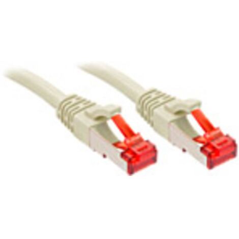 LINDY 47707 RJ45 Câble réseau, câble patch CAT 6 S/FTP 7.50 m gris 1 pc(s)