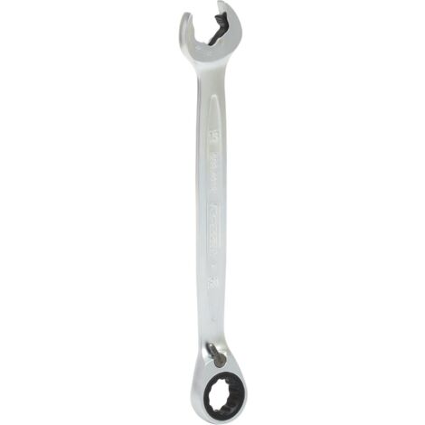 Kstools – Clé mixte à cliquet 13mm – Acier chrome vanadium – Mécanisme réversible – Profil FlankTraction pour espaces restreints