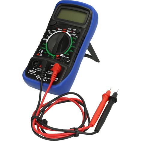 Brilliant Tools – Multimètre numérique BT122900 – Test de diode – Mode Data Hold – Indice de sécurité CAT III – Mesure AC/DC, courant, résistance (1/7)