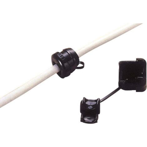 TRU COMPONENTS TC-SRR-F42203 Décharge de traction Ø max. des bornes 7.1 mm Epaisseur de plaque (maxi) 2.5 mm Polyamide (1/3)