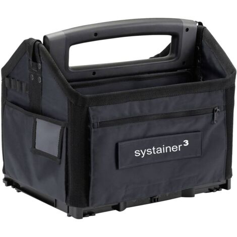 Sac à outils ToolBag M – Dimensions 396 x 296 x 359 mm – Textile cabriolet – Compatible Systainer et Bott vario3 – Tanos