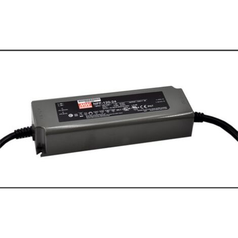 Bloc d'alimentation à découpage LED Driver de LED, Transformateur pour LED à tension constante, à courant constant Mean Well NPF-120-24 120 W (max W202641