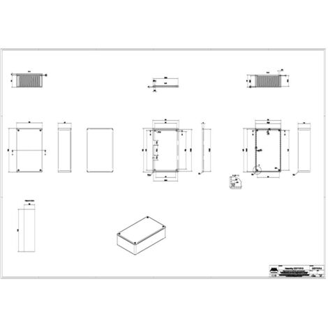 TEKO COFFER 3.5 Boîtier électronique 160 x 95 x 49 ABS gris clair 1 pc(s)