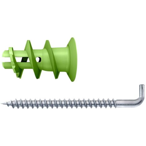 Fischer 532730 GK Green WH K NV Cheville pour plaques de plâtre 22 mm 1 set