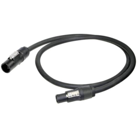 Neutrik 1027570 alimentation Câble de raccordement noir 1 m
