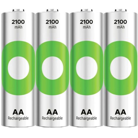 GP ReCyko Pile rechargeable LR6 (AA) NiMH 2100 mAh 1.2 V 4 pc(s) V873833 (1/3)