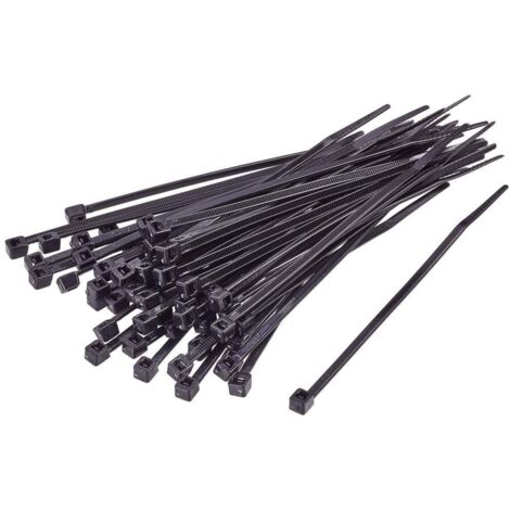 TRU COMPONENTS TC-BT-400-8.8-UVB Serre-câble 400 mm 8.8 mm noir stable aux intempéries et aux UV 100 pc(s) V926403 (1/2)