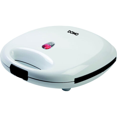 DOMO Appareil à croque-monsieur revêtement anti-adhésif blanc R043502 (1/10)