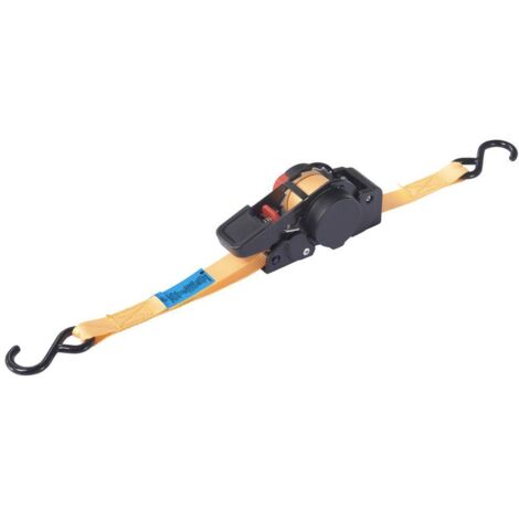 TOOLCRAFT TO-8689776 Sangle de serrage à enroulement automatique Force de traction LC : arrimage plaquant (simple/direc (1/7)