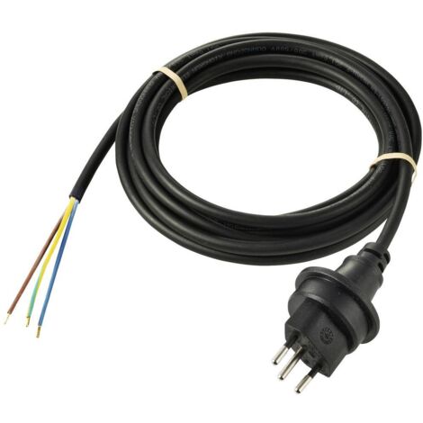 Sygonix SY-5768436 alimentation Câble de raccordement noir 5 m C615962 (1/2)