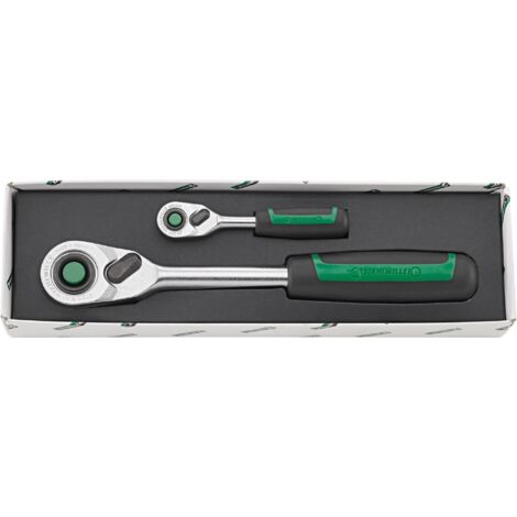 Stahlwille 415QR/512QR 91336421 Cliquet à denture fine 1/2, 1/4 (1/5)