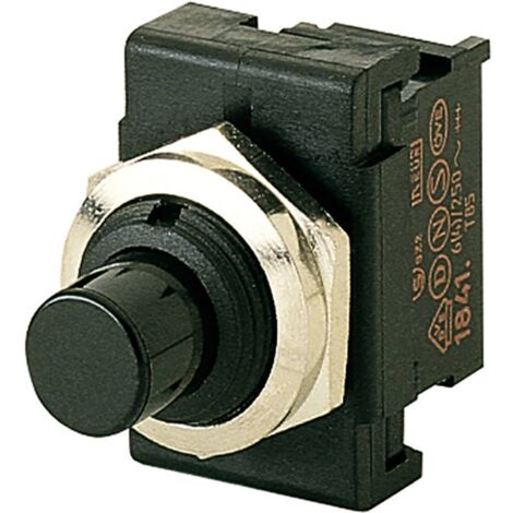 Marquardt 1841.1201 Interrupteur à pression 1841.1201 250 V/AC 6 A 1 x Off/On IP40 à accrochage 1 pc(s) (1/3)