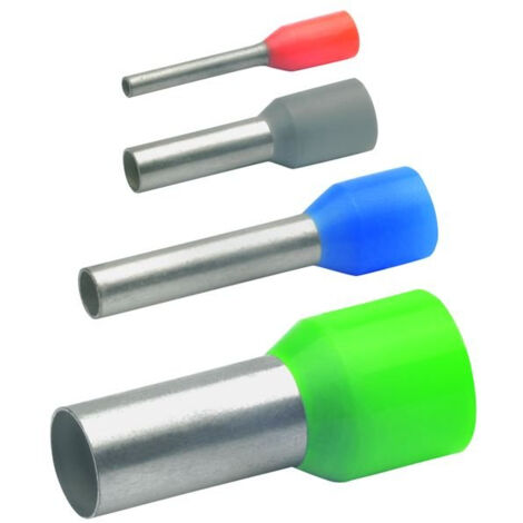 Embout simple d'extrémité de câble Klauke 172RO 1.5 mm² x 8 mm rouge 1000 pc(s) C060261 (1/2)