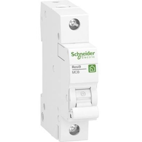 Schneider Electric – Disjoncteur monophasé 20 A R9F23120 – Capacité de coupure 6 kA – Largeur 18 mm – Pour installations domestiques et professionnelles - Q994322