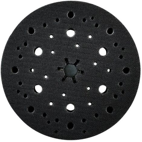 Metabo – Plateau de ponçage 150 mm 630259000 – Multi-hole pour aspiration poussière – Dureté moyenne pour ponçage efficace – Compatible SXE 150-2.5 BL - V776552 (1/5)