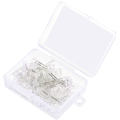 TRU COMPONENTS LED blanc pur rond 5 mm 19000 mcd 30 ° 20 mA 2.7 V, 3.4 V (1/3)
