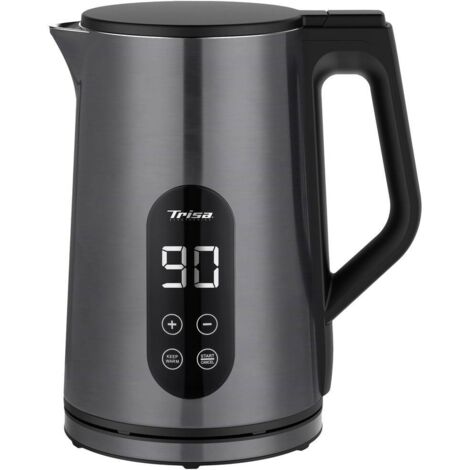 Trisa Digital Boil Bouilloire anthracite Contenance: 1.7 l (1/3)