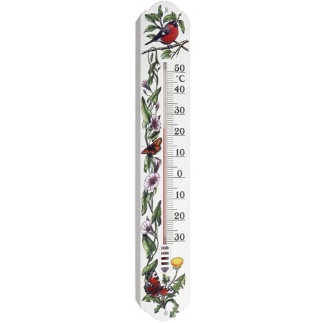 TFA Dostmann Analoges Innen-Außen-Thermometer Thermomètre blanc, vert 12.3040.21 V518453 (1/3)
