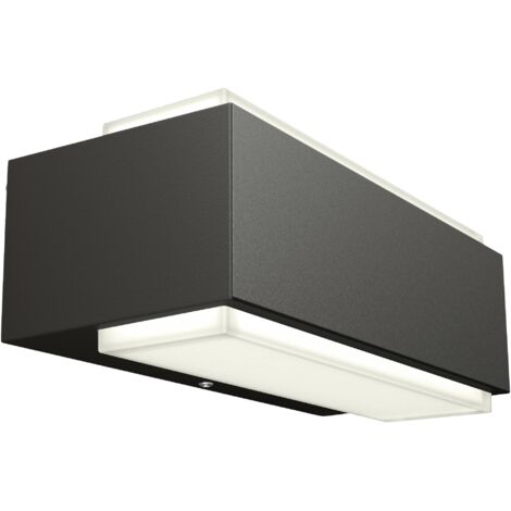 Philips Stratosphere applique murale anthracite LED extérieure