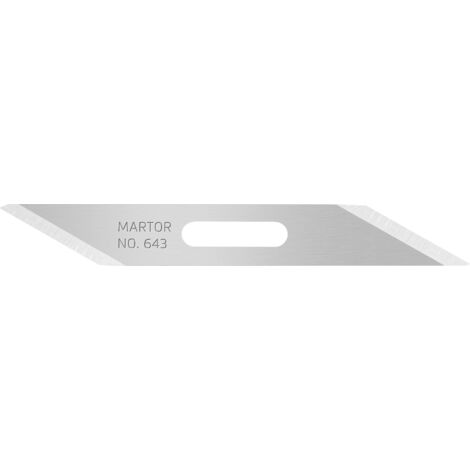 MARTOR 643.50 Lame de rechange POUR PETITES lames spéciales 643 10 pc(s) V534533 (1/4)