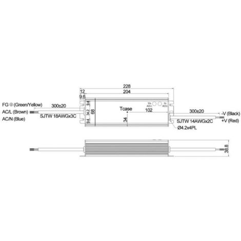 Driver LED Mean Well HLG-185H-54A