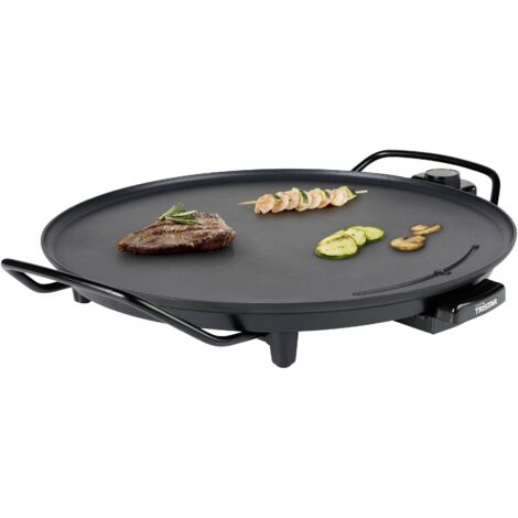 Tristar – Plaque de gril électrique 2000W – Diamètre 400mm – Longueur 48cm – Largeur 52cm – BP2787 - Q123113