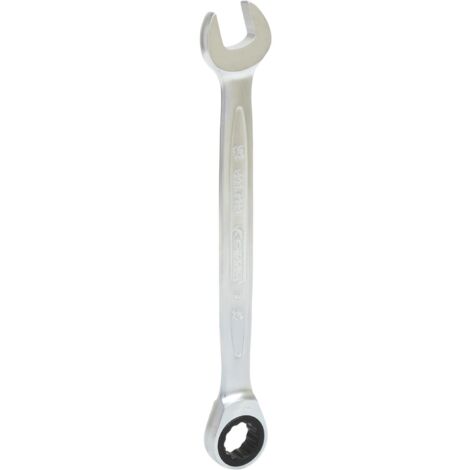 Kstools – Clé mixte à cliquet 13 mm – Système FlankTraction pour accès facile – Mécanisme 72 dents – Longueur 178 mm pour espaces confinés