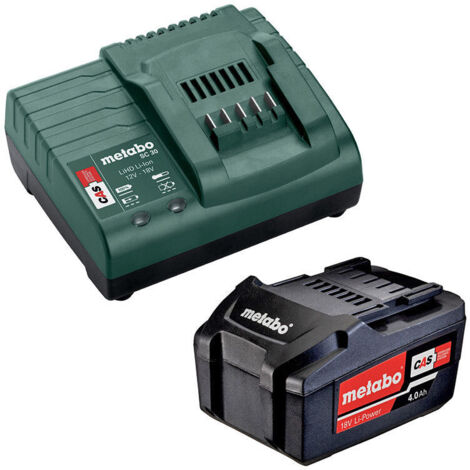 Batterie lithium 18V 4Ah – 685192000 – Pour outils électroportatifs – Autonomie prolongée et compatibilité Metabo