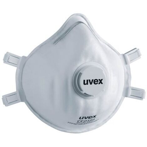 uvex silv-Air classic 2310 8762310 Masque anti poussières fines avec valve FFP3 D 15 pc(s) EN 149:2001 + A1:2009 DIN 14 (1/5)