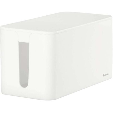 BOÎTIER POUR CÂBLES ''MINI'', POUR MULTIPRISE, 23,5 X 11,5 X 12, BLANC HAMA (1/4)