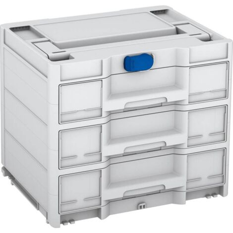 Caisse de transport Tanos Systainer³ Sortainer/3 M 337 83000874 plastique ABS (l x H x P) 396 x 330 x 296 mm