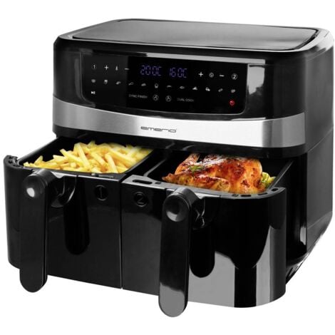 EMERIO AF-126672.4 Friteuse à air chaud 9 l 2400 W noir