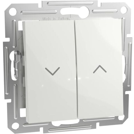 Schneider Electric Bouton-poussoir pour volet roulant Asfora blanc (RAL 9003) EPH1370121D 1 pc(s)