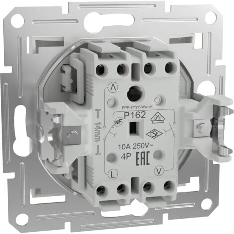 Schneider Electric Bouton-poussoir pour volet roulant Asfora blanc (RAL 9003) EPH1370121D 1 pc(s)